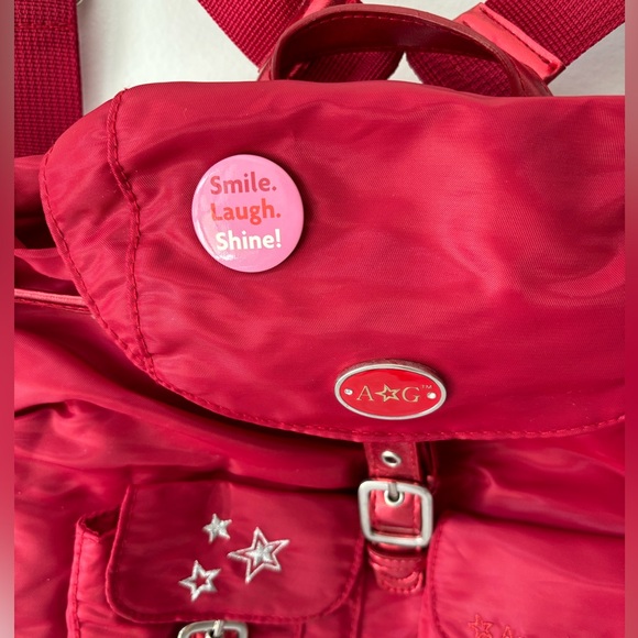 American Girl Doll Backpack. Red. Bath and Body Works edition. - Picture 2 of 10